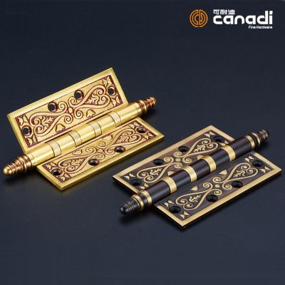 復古歐式4*3純銅平開軸承木門合頁家具五金配件A2-006