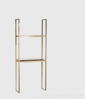 服裝店男女衣架展示架落地式鐵藝高架高柜實木正側掛衣服貨架