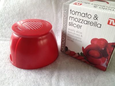 紅色手動西紅柿切 番茄切 水果分切器 番茄切片器