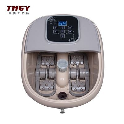 家用足療保健足浴盆加熱保溫腳底按摩足浴盆按摩