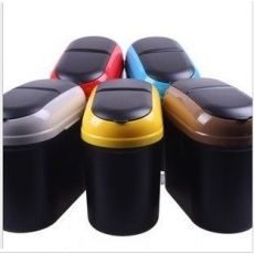 b汽車?yán)?盒裝) 車用垃圾桶 汽車用品 置物盒 時(shí)尚便捷收納