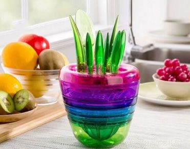 廚房小工具10件套 水果切菜器 多功能沙拉器