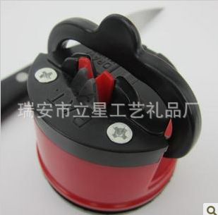 多功能磨刀器 家用鎢鋼磨刀器 帶吸盤磨刀工具 固定式磨刀器