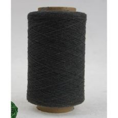 8~16支黑灰色再生棉紗線，各色滌棉再生紗線