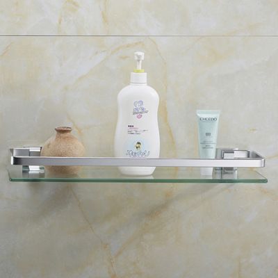 置物架加厚精致太空鋁材質(zhì) 魔力無痕貼防水防潮壁掛式瀝水置物架