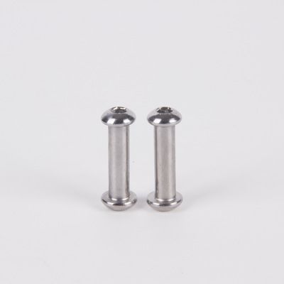 盤頭內(nèi)六角對(duì)鎖螺絲 M4半圓內(nèi)六角子母鉚釘 6*30組合螺絲