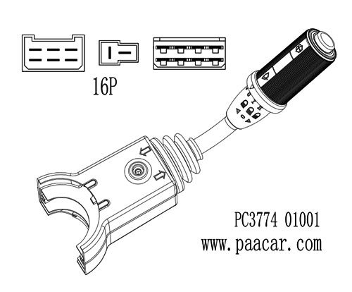 PC3774 01001 組合開關(guān)