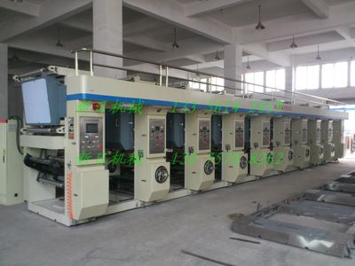 印刷薄膜、紙張、鋁箔等卷筒材料電腦凹版印刷機