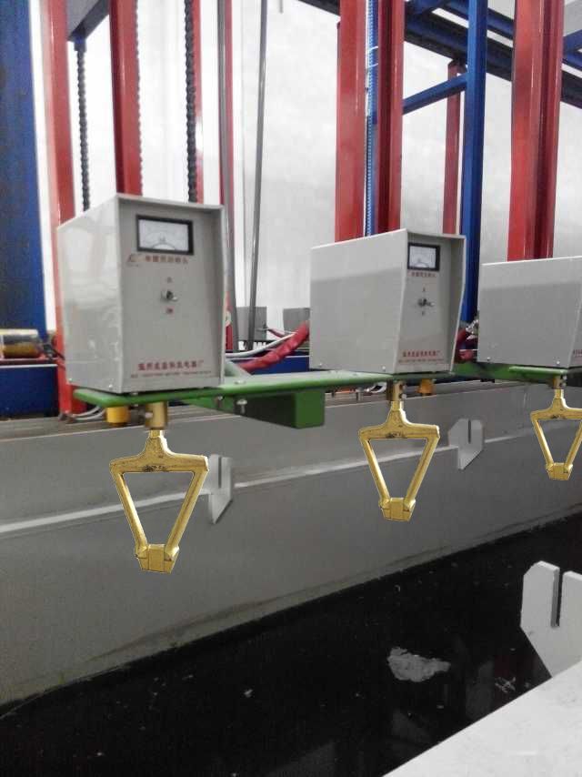 擺放式電鍍工件自動回轉頭