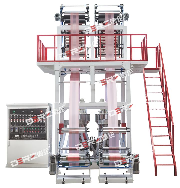  DZSJ-ABA500X2/600X2/700X2 三層共擠雙機(jī)頭吹模機(jī)