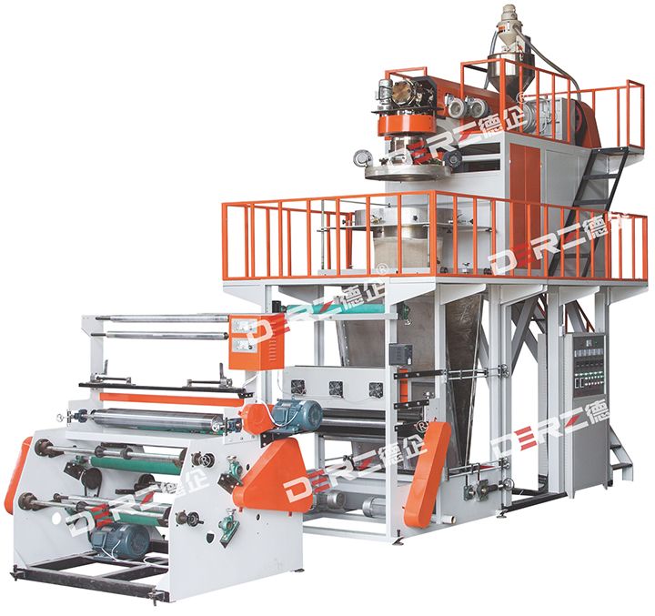 DZPP-900/1100/1300旋轉機頭PP吹膜機組