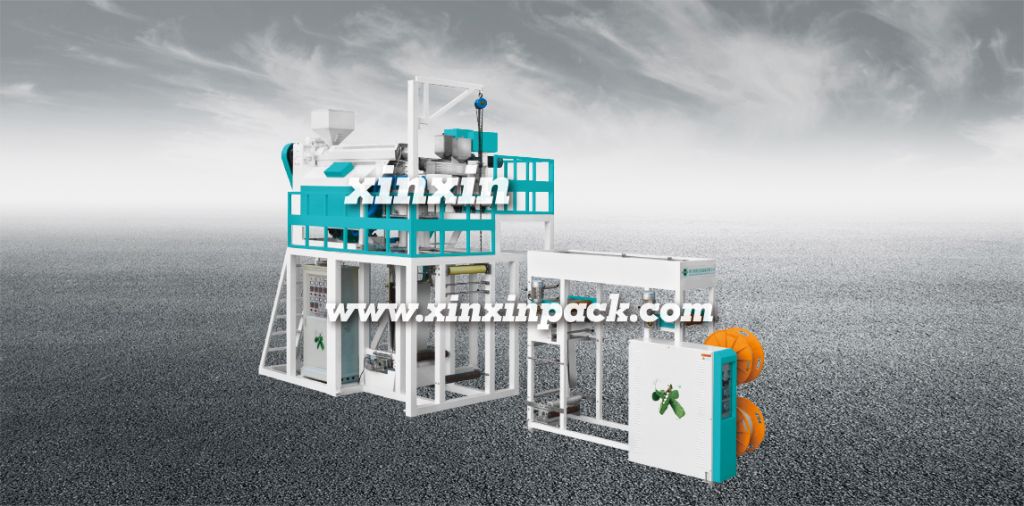 水冷夾鏈自封袋吹袋機