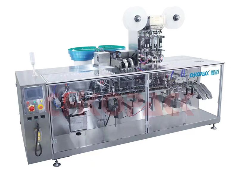 ZK-210振動盤出料核酸檢測卡給袋式包裝機