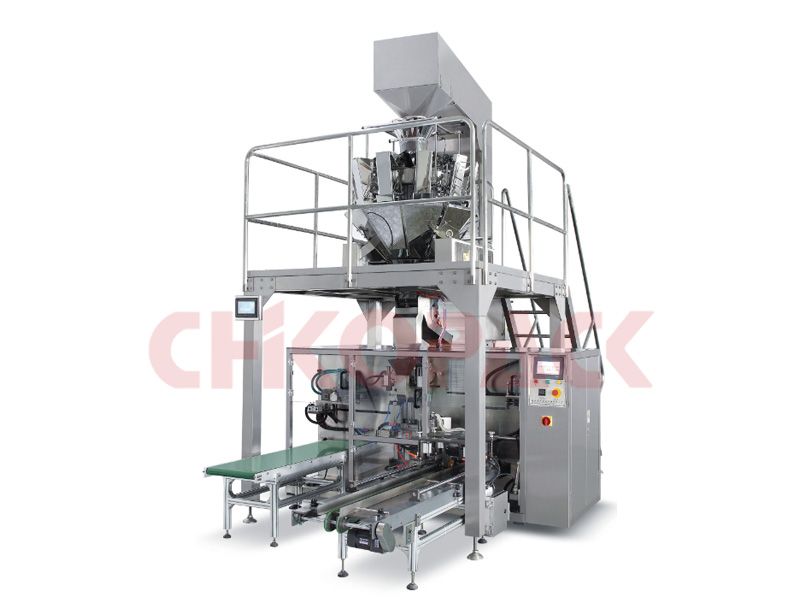 ZK-500G水平咖啡豆插腳袋給袋式包裝機