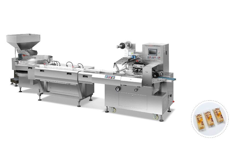 DXD-300轉(zhuǎn)盤(pán)式自動(dòng)理料枕式包裝機(jī)