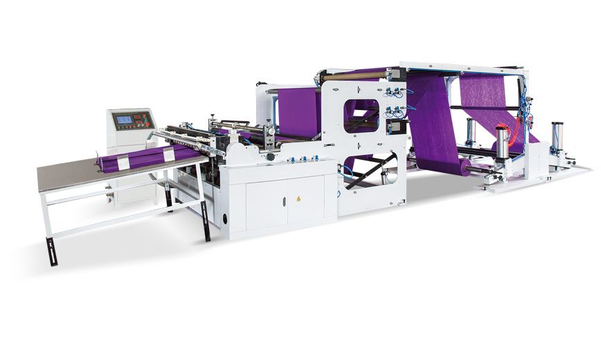 HQJ-1400/1600 雙層醫(yī)用無紡布皺紋紙橫切機