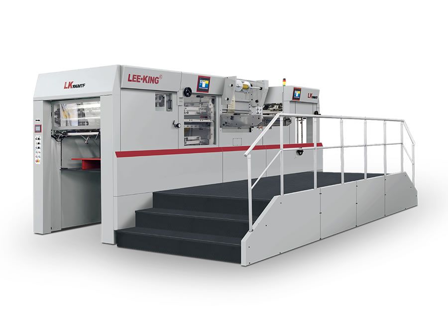 LK 106MTF 自動燙金模切清廢機