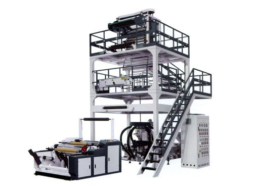 ABA三層共擠吹膜復(fù)合機(jī)組