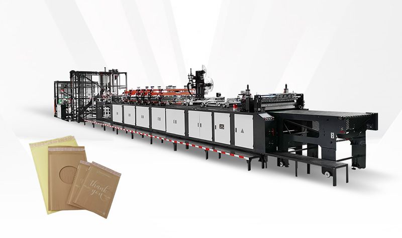 CAP-700  瓦楞紙、壓泡紙、復合氣泡 快遞信封袋多功能制袋機