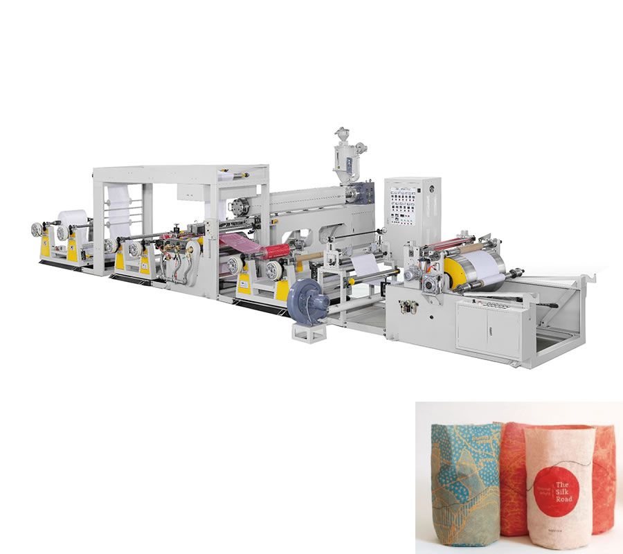 無紡布/編織袋淋膜機(jī)