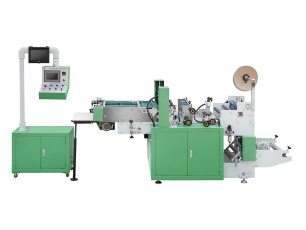 DRQ-G350型高速熱切邊封制袋機筆袋制袋機