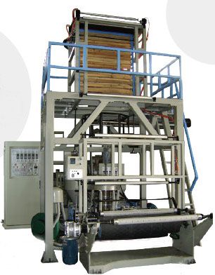 單主機(jī)雙模頭吹膜機(jī)