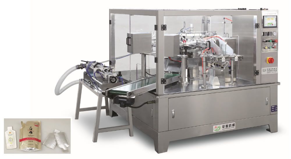 液體、醬體灌裝 給袋式包裝機(jī)組