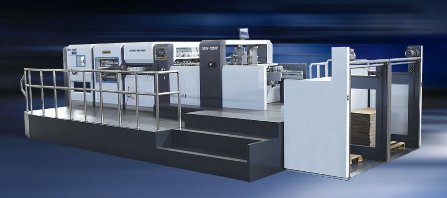 QMY1200P/1300P/1500P全自動平壓平模切機 (前緣送紙清廢型)