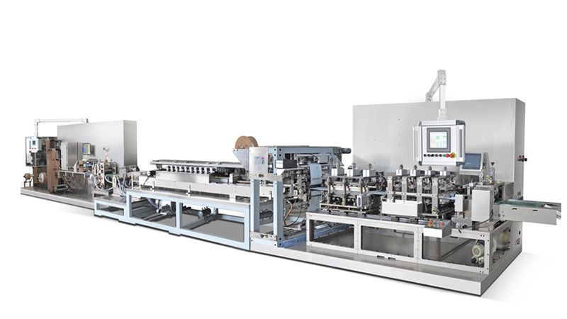 全自動自封條式四邊封包裝機