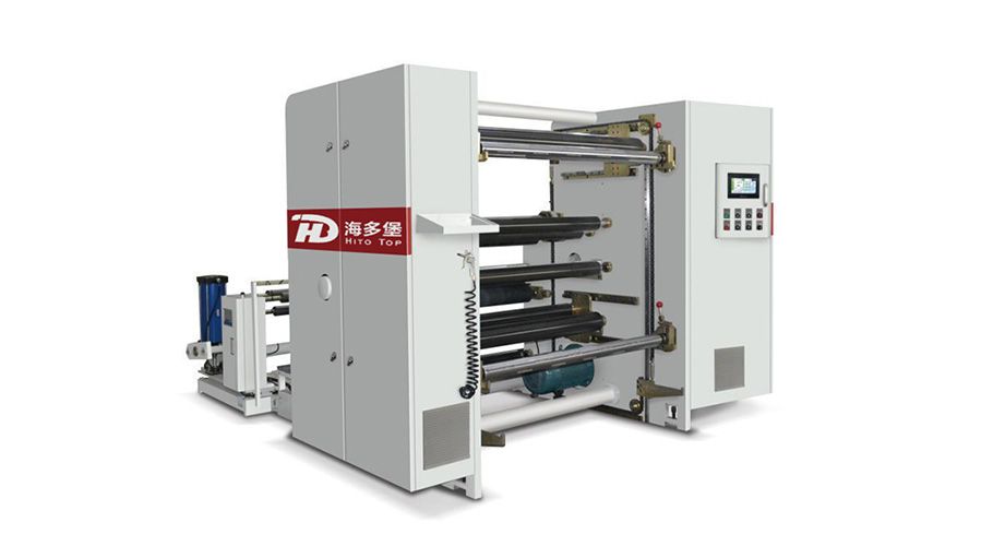 塑編布卷材高速分切機