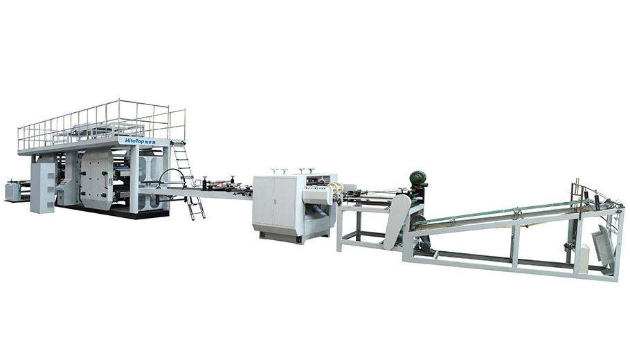 行星式柔版印刷制袋機