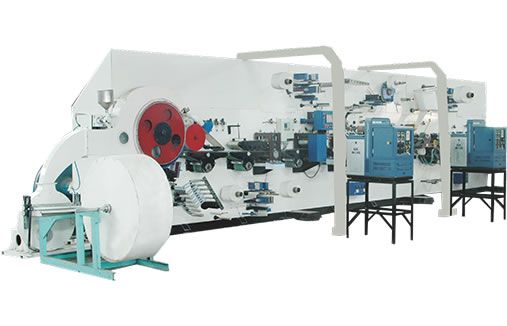 RF-HFD全自動(dòng)木槳高速護(hù)墊生產(chǎn)線