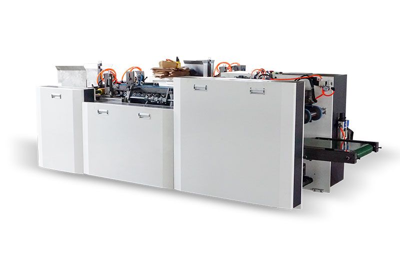 HBJ-D300全自動(dòng)西點(diǎn)紙盒成型機(jī)（上膠、折邊、成型一體機(jī)）