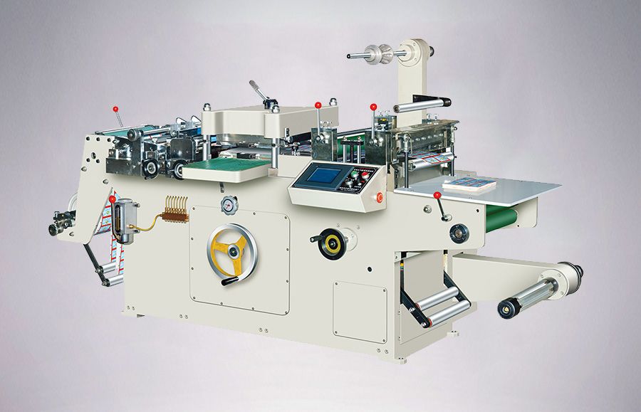 HYM-320/420-自動不干膠商標模切機