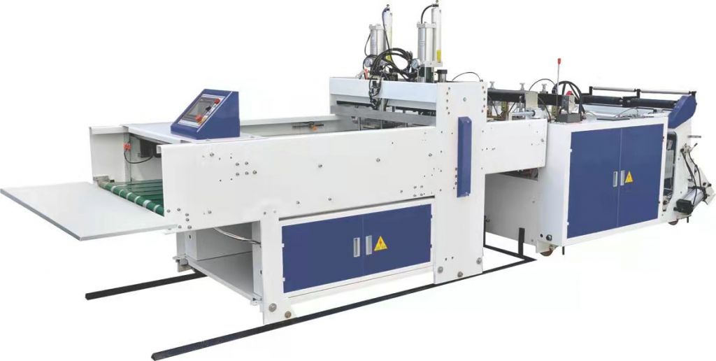 OJ-DFR400*2 全自動熱封熱切制袋沖口制袋機