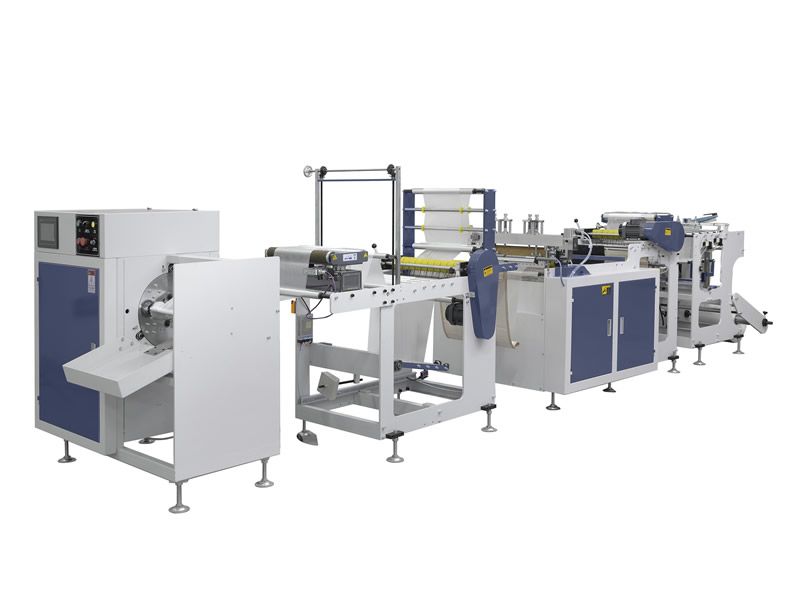 500型全自動無芯連卷平口袋制袋機