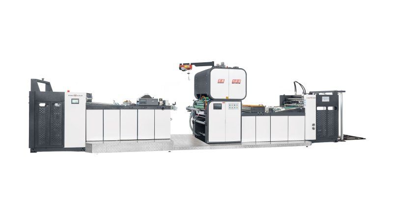 YS-SR108/130-C 全自動(dòng)高速熱刀型覆膜機(jī)