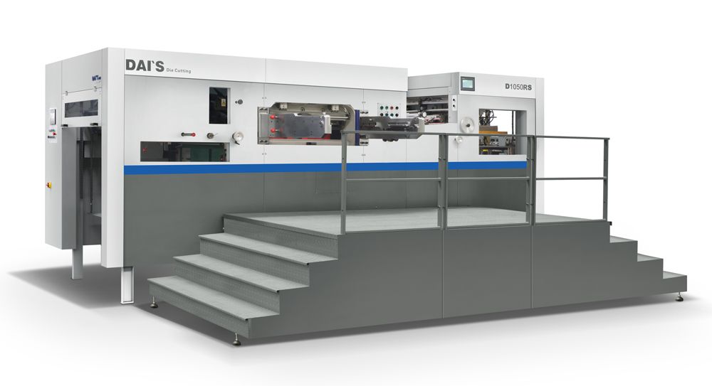 D1050RS 全自動重型熱壓平壓平模切機（深壓紋）