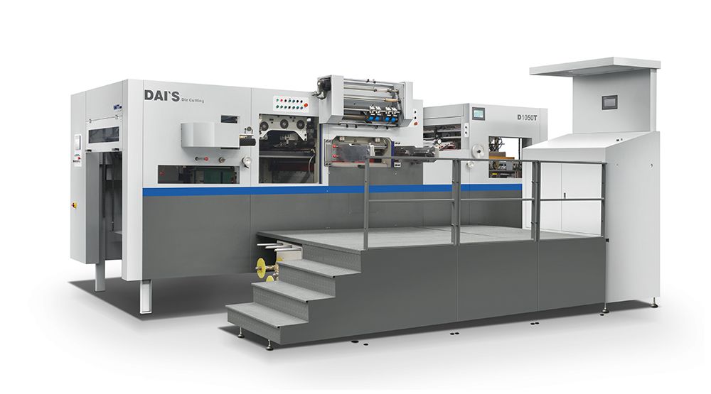 D1050T/D1050TQ全自動燙金平壓平模切機（三縱兩橫）