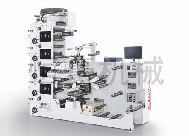 RY-320(五色）多功能柔板印刷機
