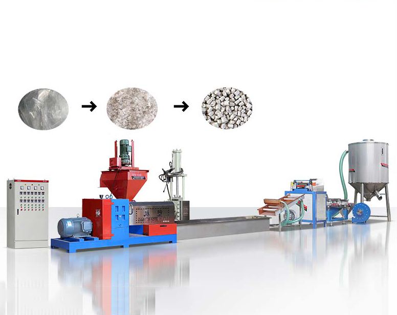粉碎料單階高產造粒機組