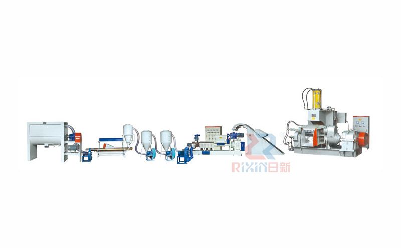 pvc、低煙無鹵電纜料造粒設(shè)備