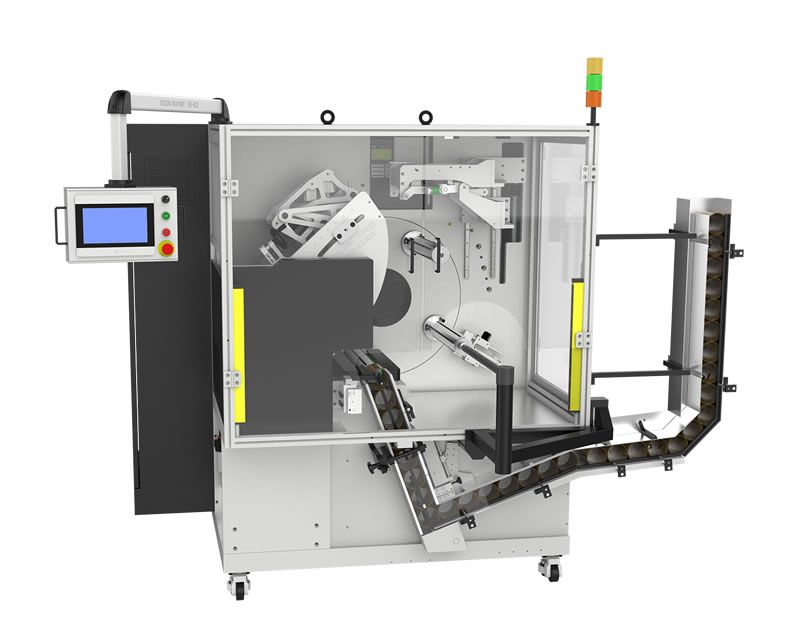 轉(zhuǎn)塔式無膠復(fù)卷機