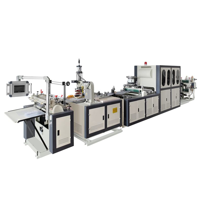 全自動PVC拉鏈袋貼片高頻制袋機(jī)