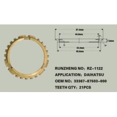 變速箱同步器齒環(huán) OEM：33367-87503-000