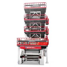 DB-75x2、85x1、75x2/2200五層共擠上旋 IBC 吹膜復(fù)合機組